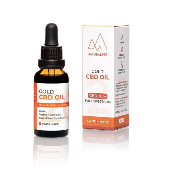 Huile CBD Gold 20%