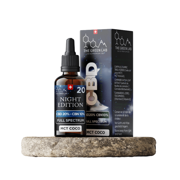 Huile CBD 20% Edition nuit